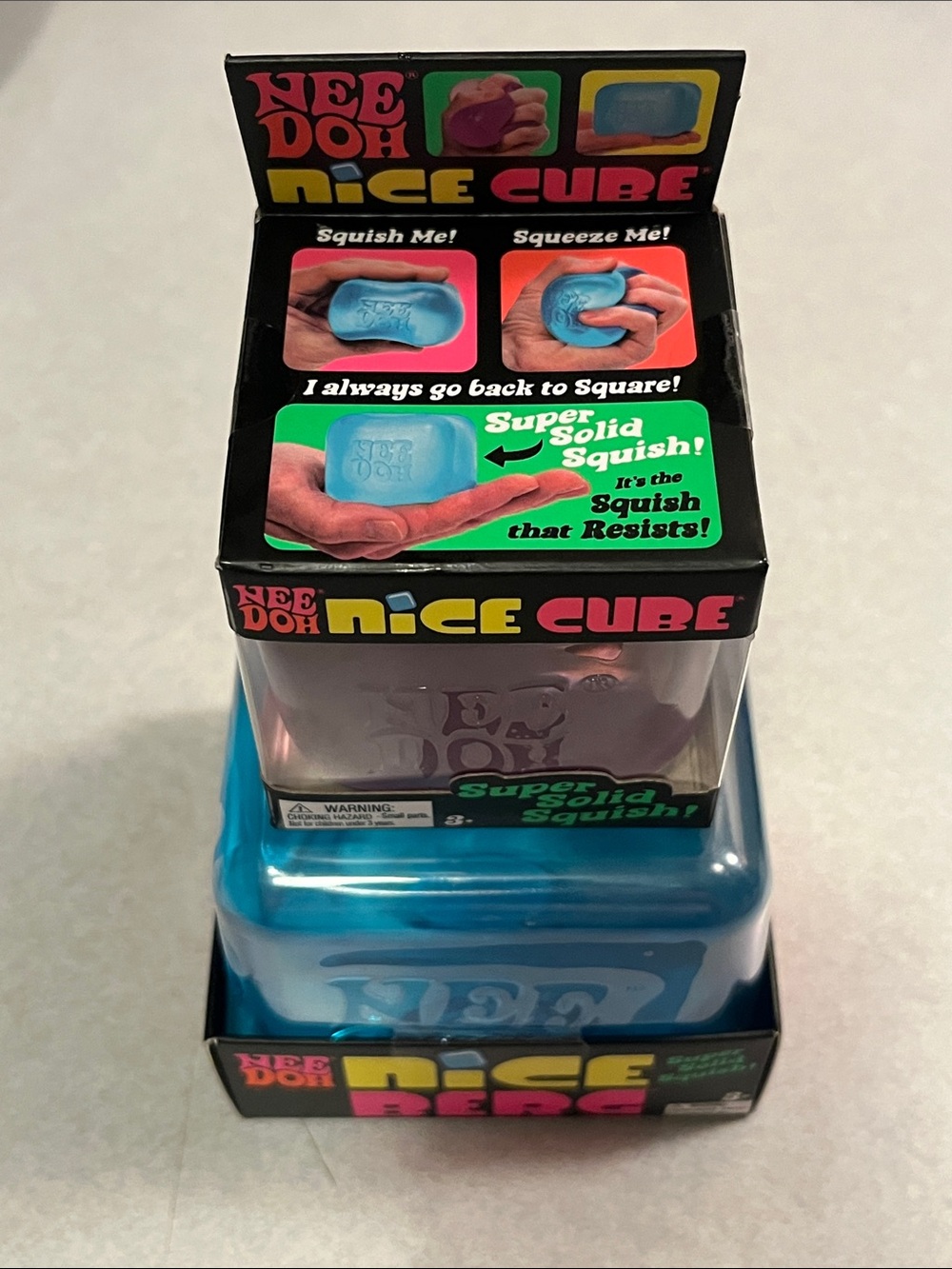 NeeDoh Nice Berg & NeeDoh Nice Cube